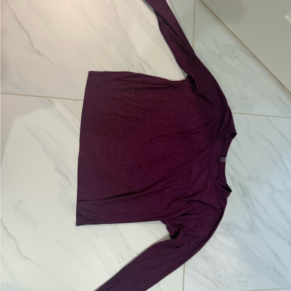 Beyond yoga Women's Purple Long Sleeve Top athletic top